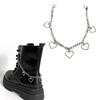 Stylish Shoe Chain Unique Hollow Star Pendant Martins Boots Chains Canvas Shoes Buckles for Casual and Formal Occasions