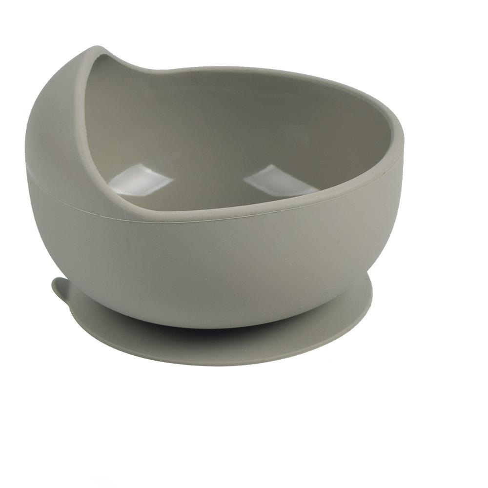 Silikon-Baby-Futternapf, Geschirr für Kinder, wasserdicht, Saugnapf mit Löffel, Kindergeschirr, Küchengeschirr, Babysachen, BPA-frei