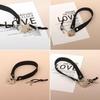 Punk Gothic Collar Necklace Heart Padlock Collar with Keys Punk Collar Necklace for Women Girl Cosplay Party