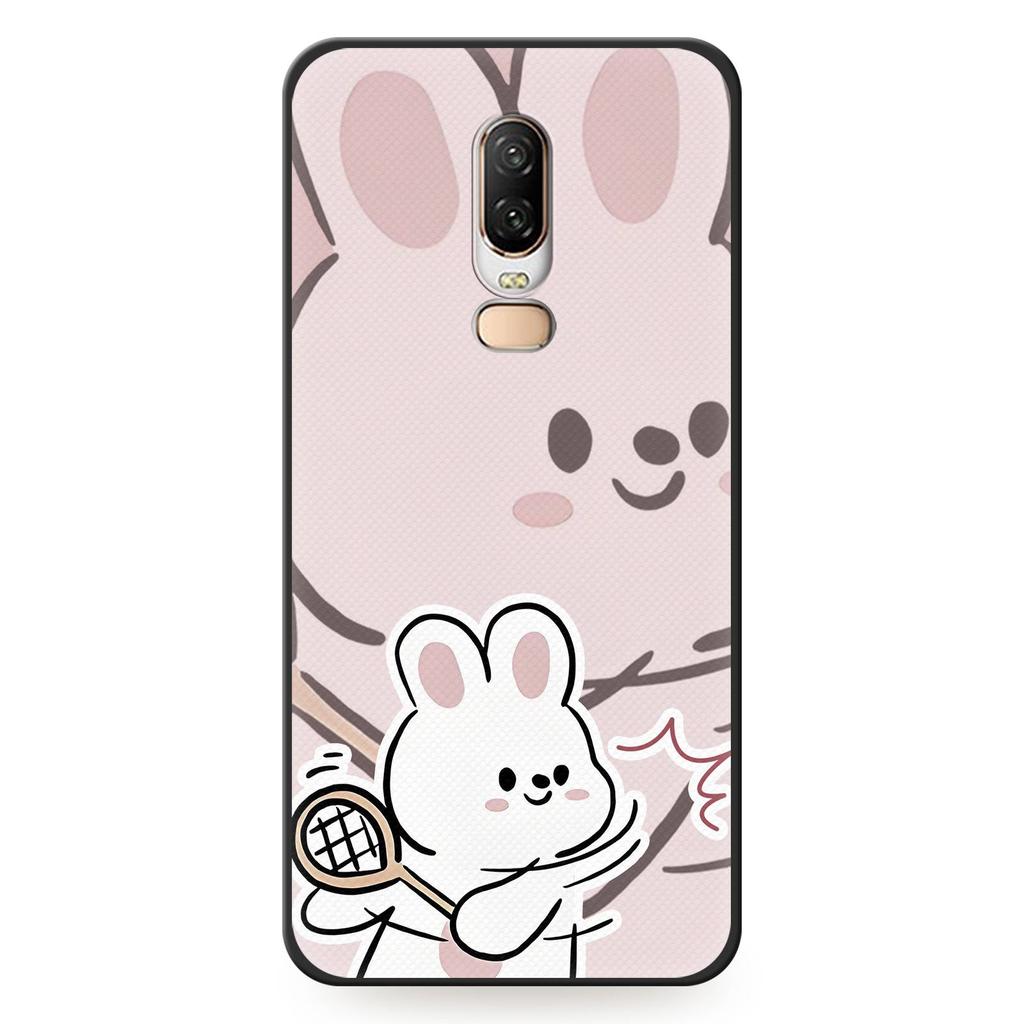 Full wrap Soft case Phone Case For OnePlus 6/1+6 Graffiti Fashion Design Phone Pouch Anti-knock TPU Couple Waterproof