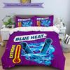3pcs Takis Fuego Bedding Set Duvet Cover Closure Includes 1 Duvet Cover & 2 Pillowcases, Soft and Comfortable for All Seasons.