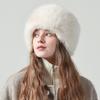 Autumn and Winter Fluffy Basin Hat Versatile Velvet Warm and Cold-proof Big Head Circumference Thickened and Small Plush Bucket Hat