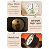 Silent Quite Tabletop Alarm Timer Cartoon Desk Clock Time Planning Clock  Desk Decoration
