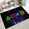 New Gamer Zone Game Controller Cartoon Playroom Rug for Bedroom Living Room Sofa Home Doormat Decor, Kid Non-slip Floor Mat