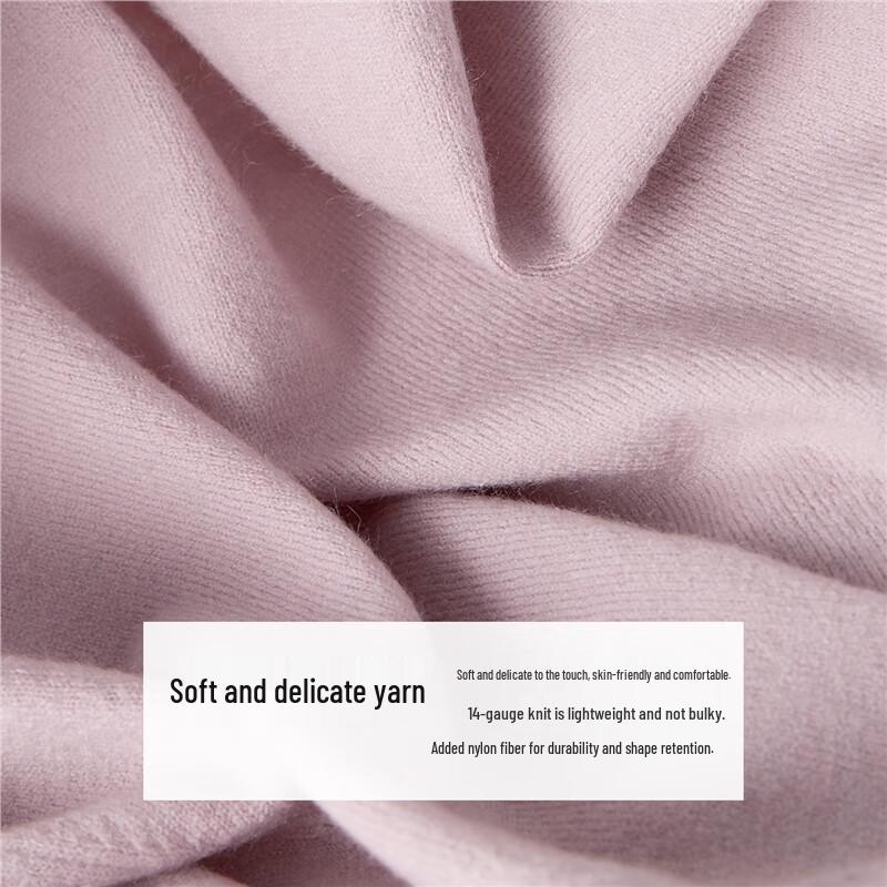 Giordano Women's 3/4 Sleeve V-Neck Loose Knit Cardigan