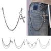 Metal Pants Decor Chain Punk Rock Key Chain Chain Jewelry Jeans Waist Chain  Women Men