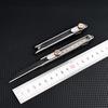 Upgrade Art Telescopic Utility Knife Titanium Alloy Handle Bottle Opener Paper Cutter Pocket Tools GIFT 10PCS Replaceable Blade