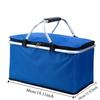Foldable Picnic Food Bag Large Capacity Insulation Storage Basket Insulated Cooler Bag  Car