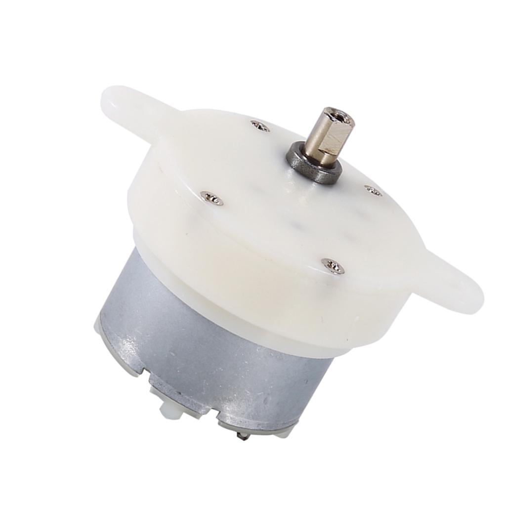 Hohes Drehmoment 12V Gleichstrommotor Langsame Geschwindigkeit Elektromotor/Getriebe 3 U/min 4mm Wellendurchmesser Mikromotor