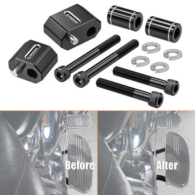 Driver Floorboard Extender Kit for Harley Road King Special 17-24 Road King 09-22 Street Glide 09-24 Street Glide Special 14-23