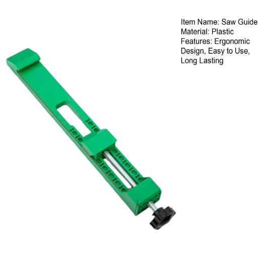 Saw Guide Adjustable Design Ergonomic Portable Universal Compatibility Circular Saw Quick Cutting Guide with Precision Clamp