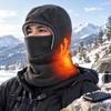 Adult Electric Heated Balaclava Neck Warmer Ski Hat