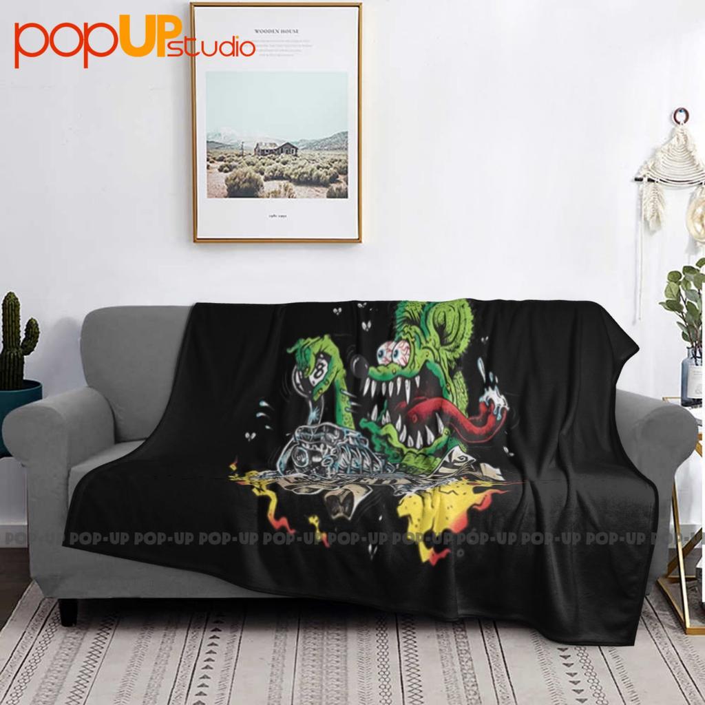 Ed Big Daddy Roth Rat Fink Speed Fink Engine Ultra-Soft Blanket Quilt Winter Sofa Cover Bed Covers