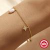 Fashion Stacked S925 Sterling Silver Octagonal Star Diamond Special-Shaped Pearl Ladies Bracelet