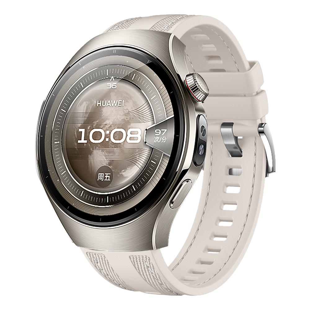 22mm Strap Suitable for Huawei Watch 5 46mm Soft & Durable Silicone Nylon Replacement Wristband for GT5 GT4 46mm/WATCH Ultimate