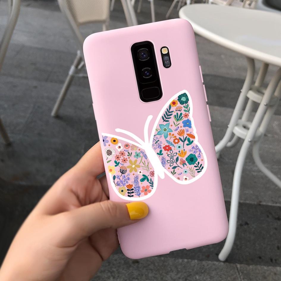 For Samsung Galaxy S9 Case G960F/DS Phone Cover Luxury Cartoon Soft Slim Funda For Samsung S9 Plus G965F S9+ Coque S9Plus Bumper