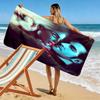 Passionate Embrace: Love's Intensity Beach Towel Soft Portable for Travel Quick-drying Swim Towel Seaside Swim Beach Towel Travel and Vacation Towels