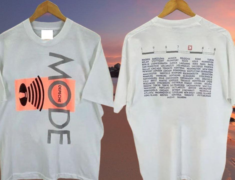 Depeche Mode Vintage Tour 1987-1988 T-Shirt XXXXL