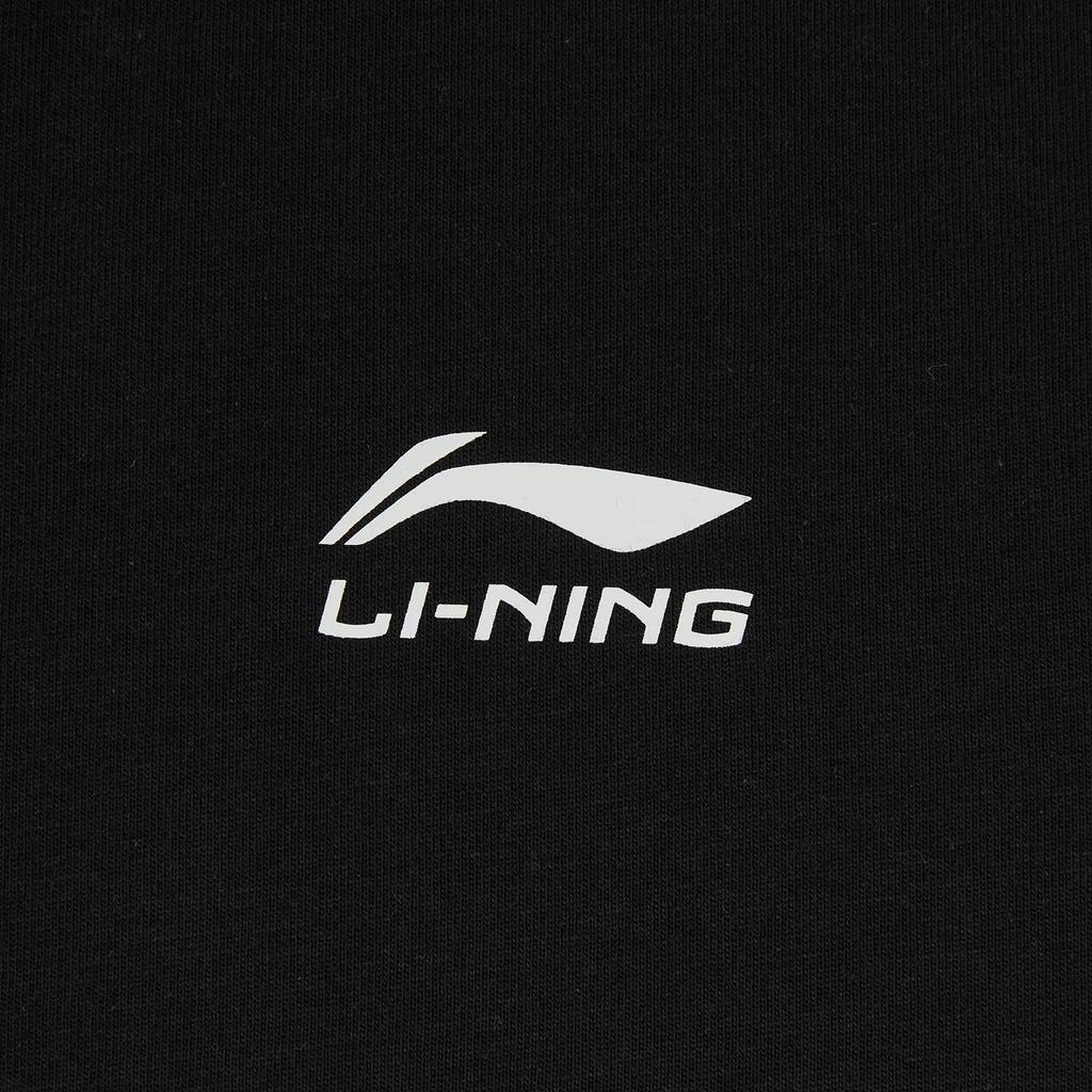 Li Ning Sports Lifestyle Series American Retro Casual Fashion Versatile Summer T-Shirt Loose Round Neck Brand Logo Letter Printed T-Shirt ATSW263-1