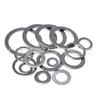360PCS High-Quality Aluminum Gasket Sealing Washer Set - Temperature Resistant Flat Washers