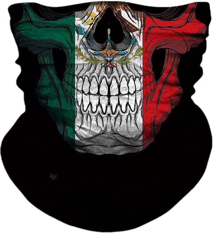 Skull Men Balaclava Ski Mask Cycling Caps Snowboard Face Cover Motorcycle Bicycle Helmet Hood Bandana Scarf Breathable Windproof