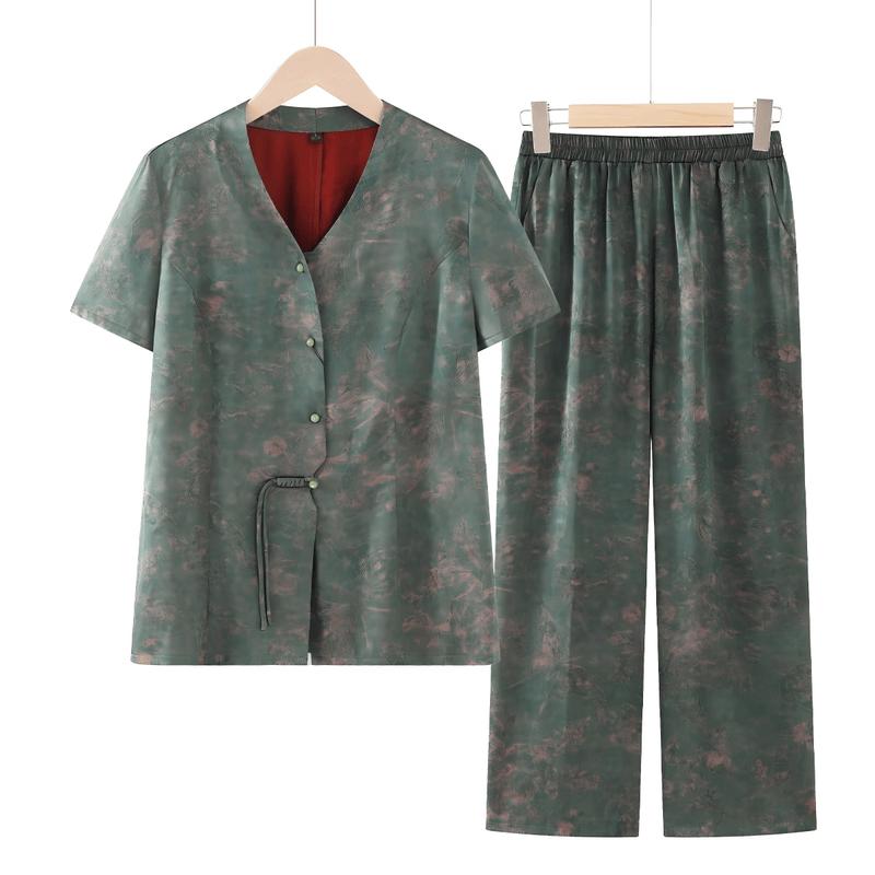 Yuzhaolin New Chinese Style Summer Outfit Set XL