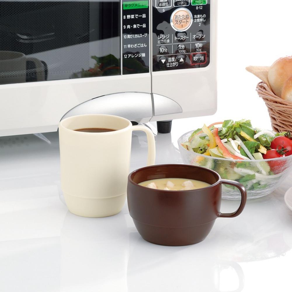 6 Stück Unzerbrechliche Camping-Kaffeetasse Mikrowellengeeigneter Trinkbecher Langlebige Familien-Teetasse Outdoor