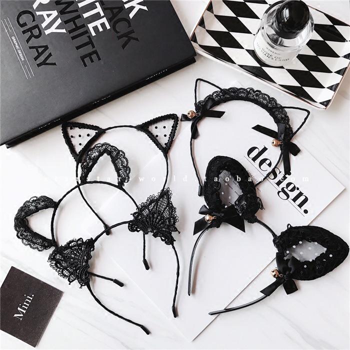 Korean Style Cat Ear Lingerie & Accessories for Christmas Party