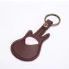 PU Leather Guitar Pick Keyring Guitar Shape Guitar Pick Sleeve Guitar Picks Case  Violin