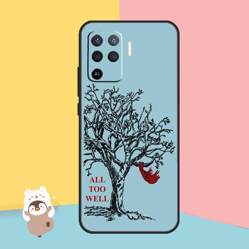All Too Well Lyrics Art Case For OPPO A94 A74 A54 A53S A53 A31 A5 A9 2020 A52 A72 A83 A91 A93 A1K A15 A16 Cover