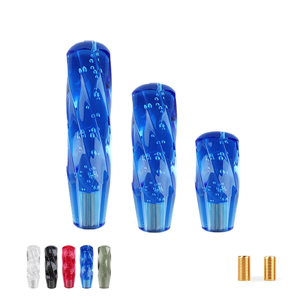 

Кристаллическая ручка КПП 10см 15см 20см Универсальная Восьмигранная Пузырьковая Скручивающаяся Блестящая Прозрачная с Пользовательским Адаптером (15см, Синий) 15cm синий