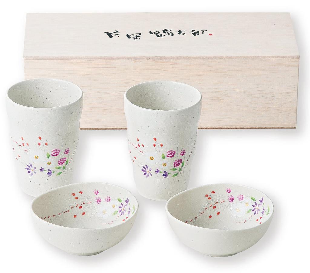 Mizuhiki Pair of Tumblers (Wooden Box) AM-MB29268