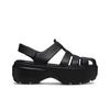 Crocs Stomp Fisherman Sandal Black Men Sneakers 209938-001