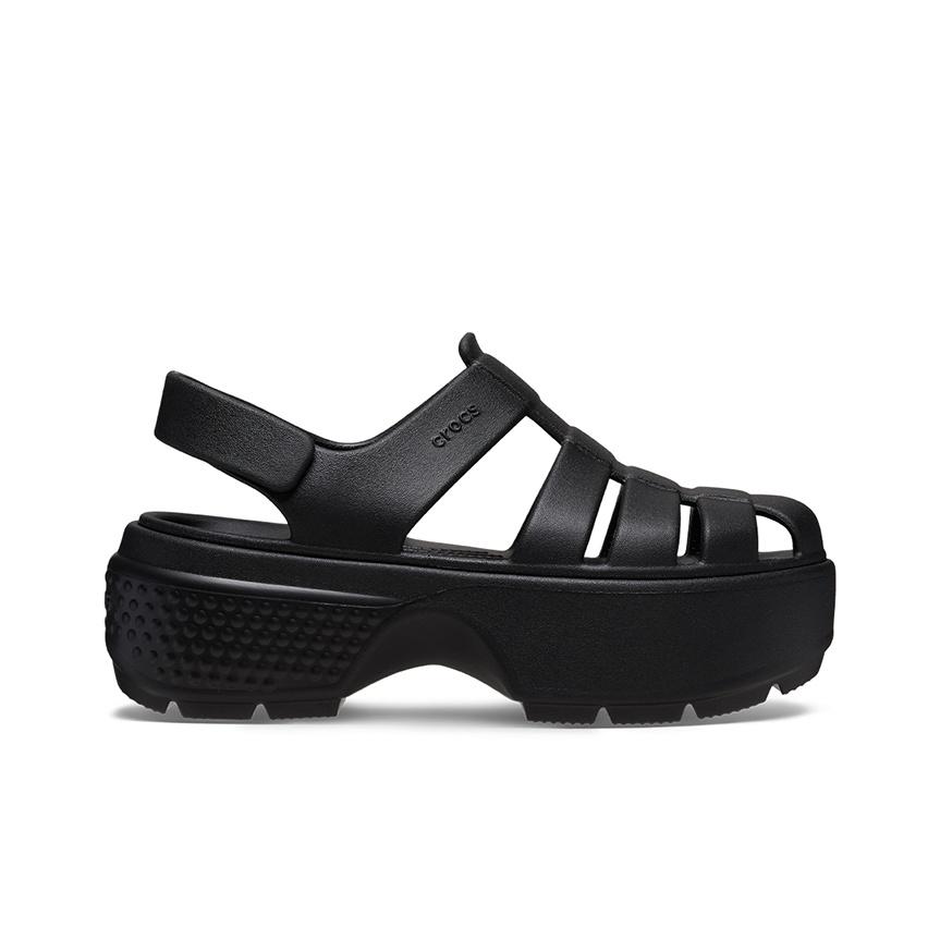 Crocs Stomp Fisherman Sandal Black Men Sneakers 209938-001