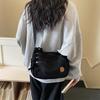Women's Bag Solid Shoulder Bag Lightweight Nylon Crossbody Bag