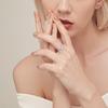 Halaile1-4CT D Color Moissanite S925 Silver Love Heart Ring Classic Fine Jewelry Women Bridal Wedding Elegant Gift