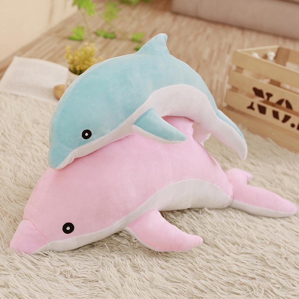 30cm Cute Soft Dolphin Plush Toys Dolls Stuffed PP Cotton Animal Pillow Kids Toy Birthday Gift