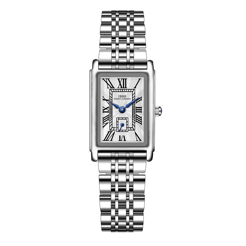 Niche Light Luxury Retro Watch Women S Square Wind Small Dial Watch Women