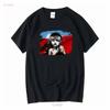 Les Miserables T-Shirt Herren Mittelblau Buch Musical Film Lang- oder Kurzarm Vintage Gewaschen Herren Weich Streetwear Grafik