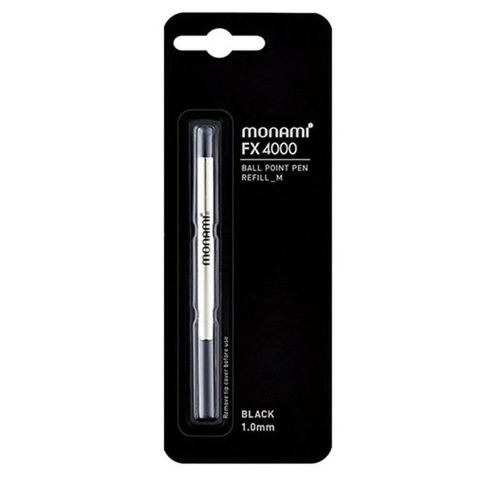 

Monami Стержень для шариковой ручки FX-4000 0,7 мм / 1,0 мм, черные чернила | Подходит для серии 153 1.0mm чёрный
