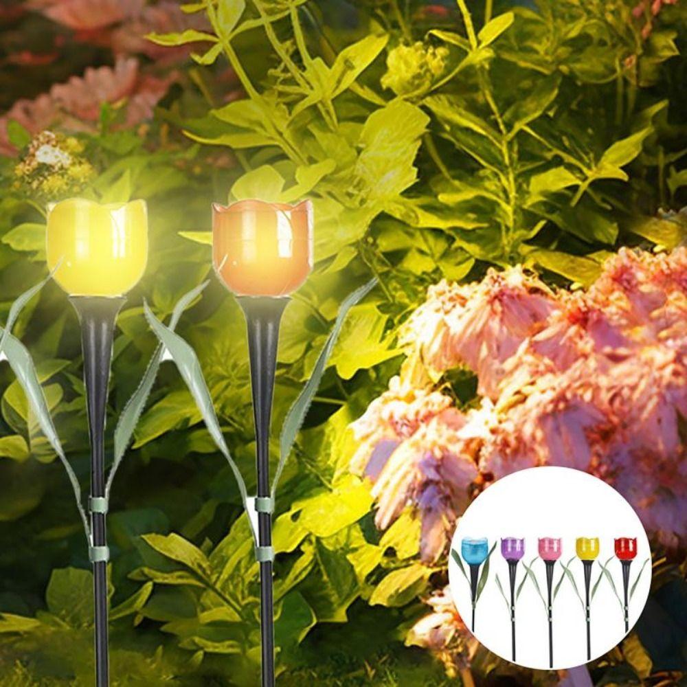 Outdoor Landscape Night Lamp Waterproof Lawn Stake Lights  For Home Garden Yard Lawn