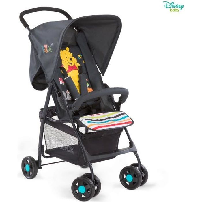 WINNIE L'OURSON Poussette Sport Jusqu'à 18 Kg Avec Position Couchée, Légère (5,9 Kg), Pliable Et Compacte