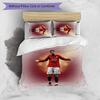 Cristiano Ronaldo Printed Bedding 3 Piece Set Cozy Breathable Bed Cover Set As Housewarming Holiday Gift