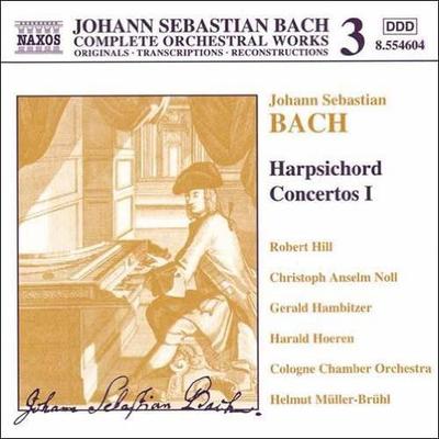 CD BRUHL - JS Bach: Harpsichord Concertos 1 (C Japan Classical Used