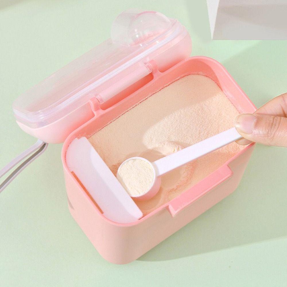 Dust-Proof Milk Powder Storage Box PP Formula Dispenser Container Snacks Container Outdoor Travel