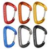 Aluminum-Alloy Swivel Spring Carabiner Clip for Backpack Camping Hiking Fishing