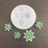 3D Lotus Leaf Shape Silicone Mold Fondant Cake Border Moulds Chocolate Mould
