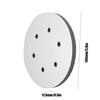 2pcs/5pcs Durable 6 Holes Interface Cushion Pad 150mm Diameter 6 Inch Sanding Pad Interface Foam Sanding Pad Metal Polishing