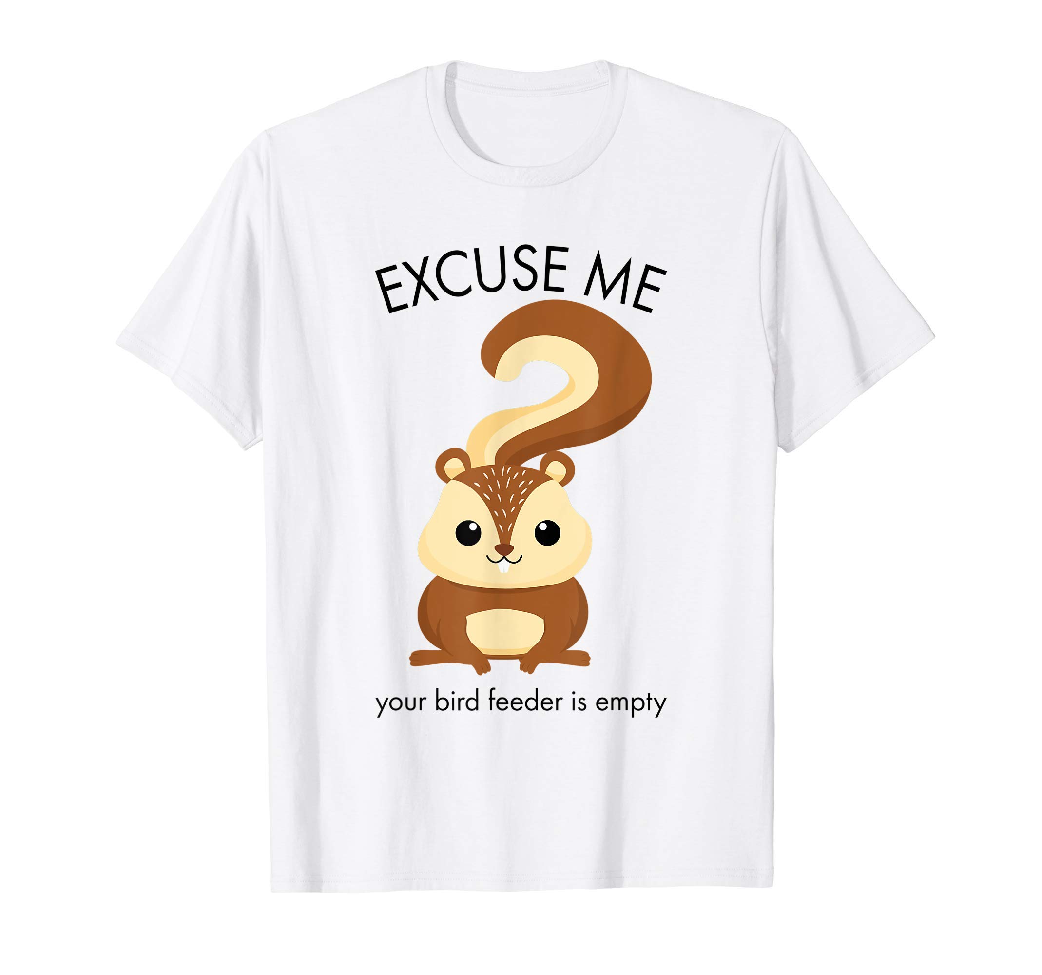 

Ваша кормушка для птиц пуста. Футболка белый