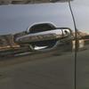For Toyota Highlander Kluger XU40 2008 2009 2010 2011 2012 2013 ABS Chrome Carbon Black DOOR HANDLE COVER TRIM CAR ACCESSORIES